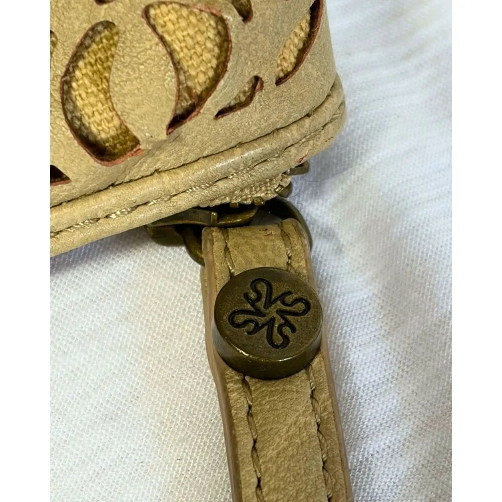 Tory Burch & Simply Vera Wang Cosmetic Case + Wristlet Set - Brown/Tan